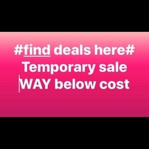 Sale going on
